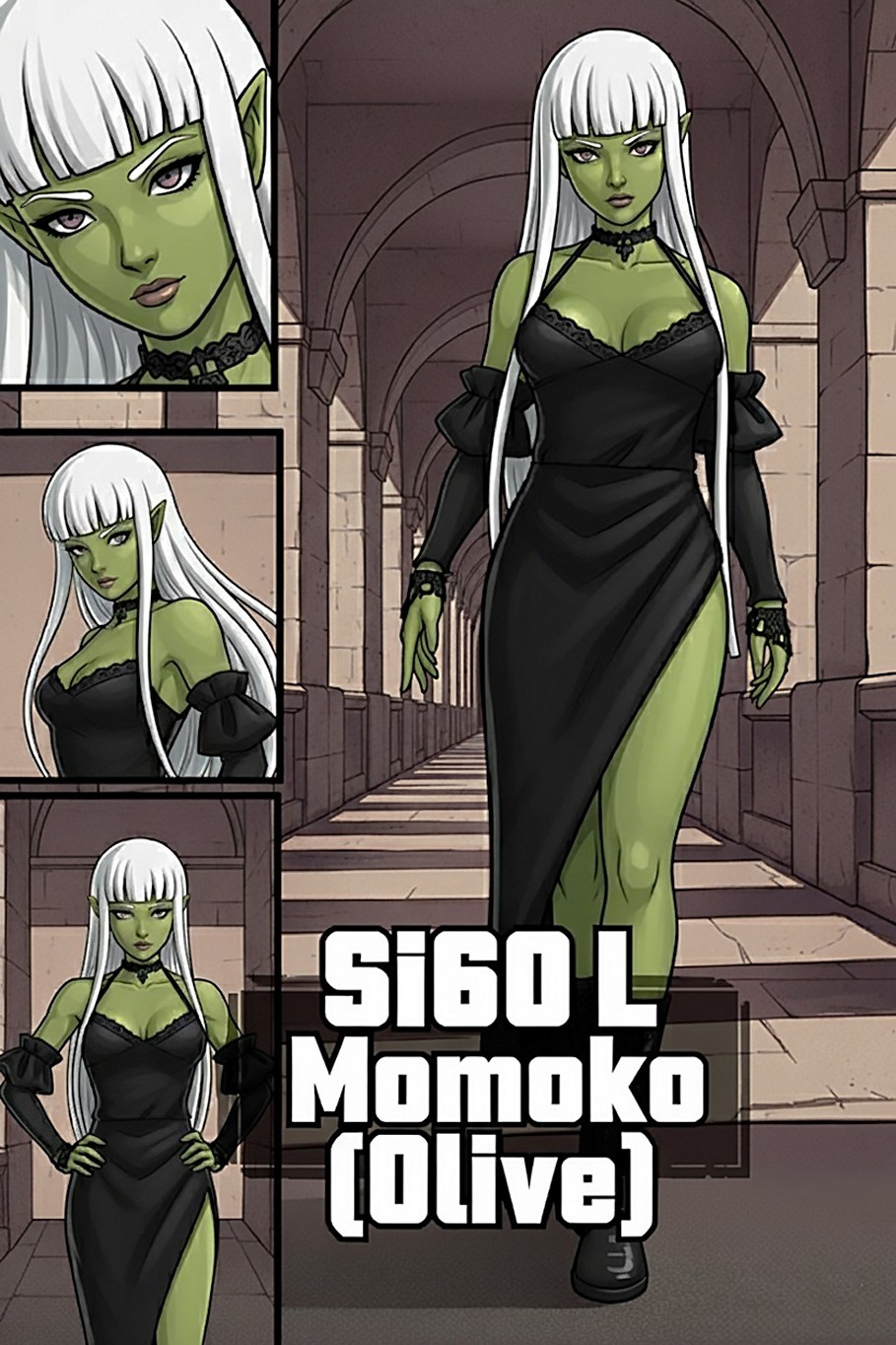 Character Card-Si60cm L Momoko